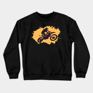 Cool dirt bike logo Crewneck Sweatshirt